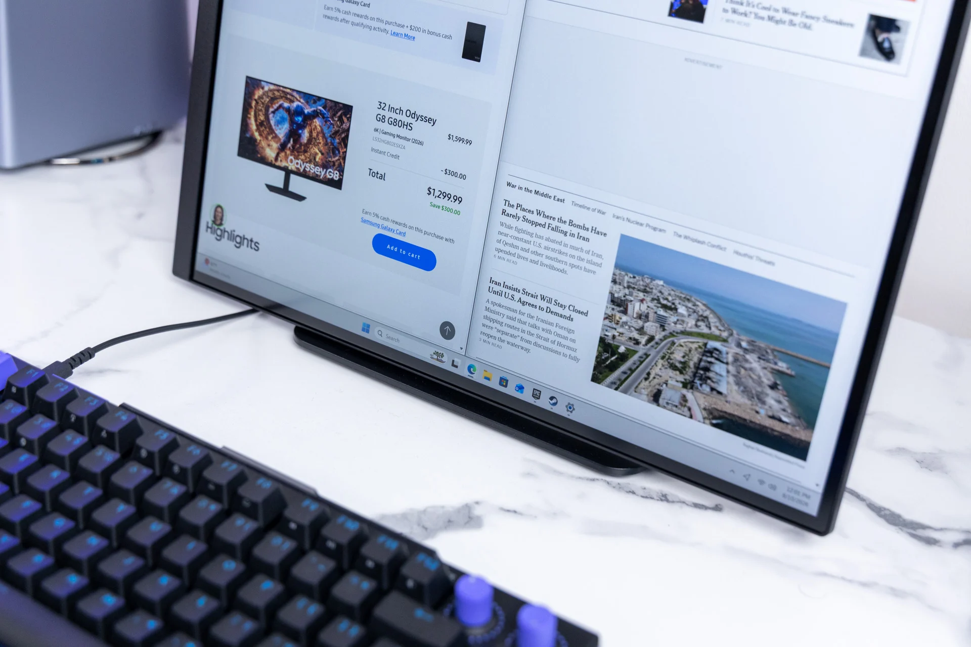 Samsung Odyssey G8 G80hs Review 08