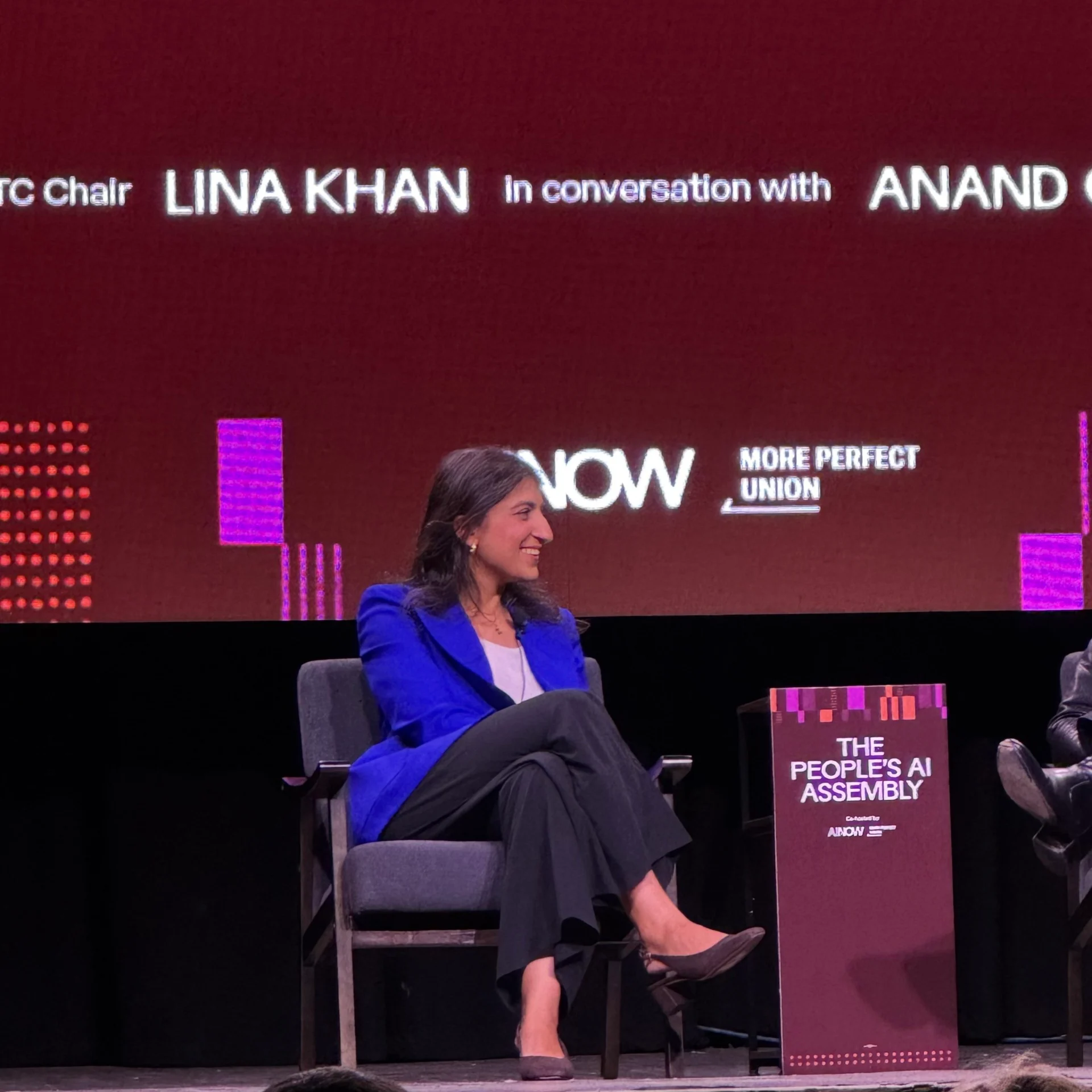 Former FTC Commissioner Lina Khan